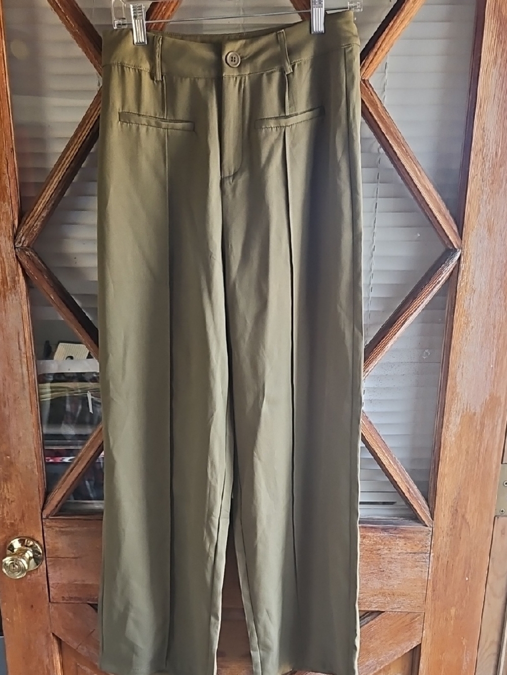 Cider Olive Green Pants